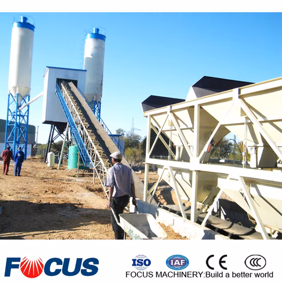 25-240cbm/H Rmc Precast Concrete Batching/Mixing Plant for Sale