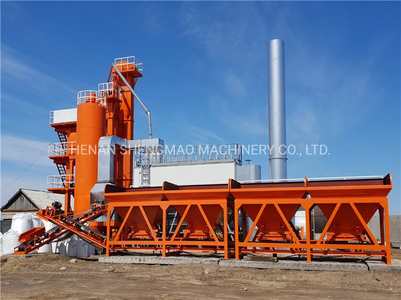 Asphalt Road Construction Machine 60-320tph Batch Asphalt Mixing Plant Stationary and Mobile Type
