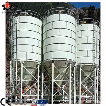 100t -1000t Bolted Type Powder Tank Cement Storage Silo