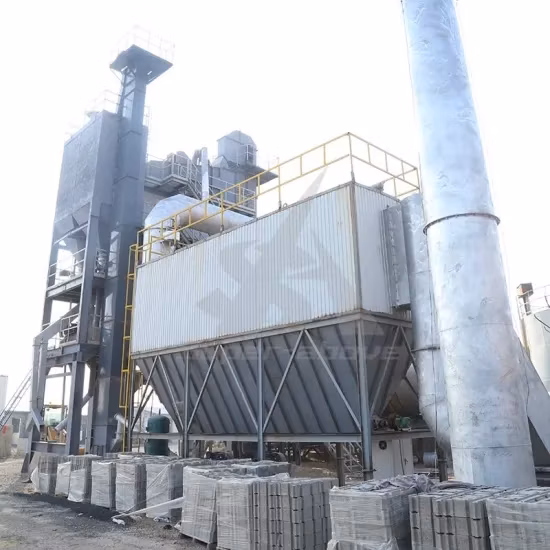 200-260t/H Asphalt Bitumen Mixing Batching Plant From China