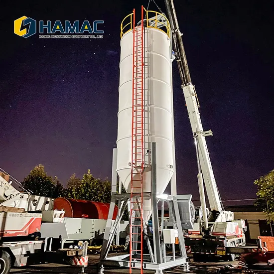 Hot Sale Portable Mobile Cement Silo for Sale Horizontal Silo