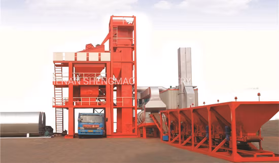 Asphalt Road Construction Machine 60-320tph Batch Asphalt Mixing Plant Stationary and Mobile Type