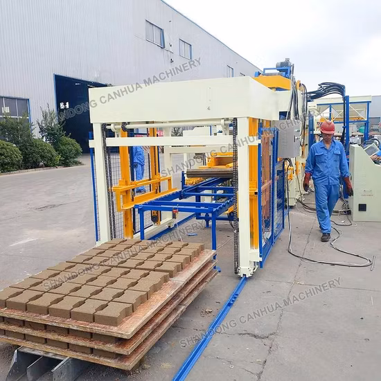 China Precast Hydraulic Pressure Qt10-15 Concrete Brick Making Machine for Hourdis Brick Hollow Block