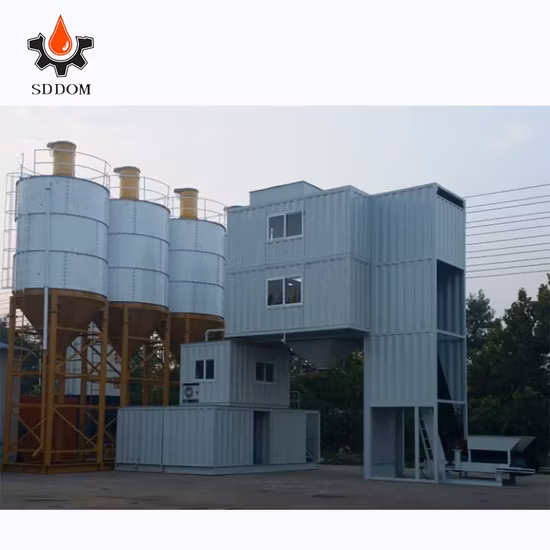 High Strength 200t Bolted Cement Silo for Concrete Batching Plant