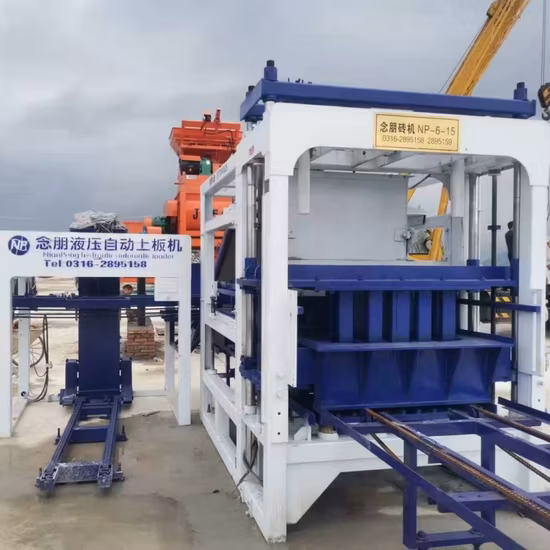 Construction Precast Concrete Building Material Brick Block Making Machinery