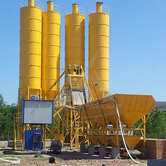 Concrete Batching Plant with Capacity 60m3/H, 70m3/H, 80m3/H