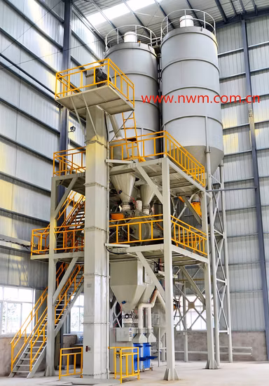 12tph Series Type Dry Mortar Mixing Plant