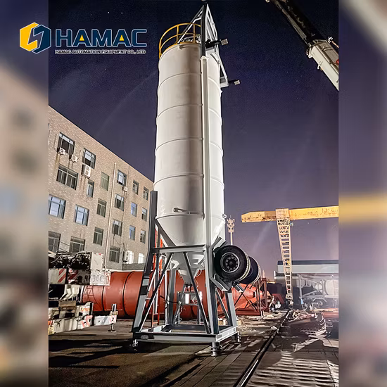 CE Certificate Portable Container Cement Silo Mobile Horizontal Cement Silo
